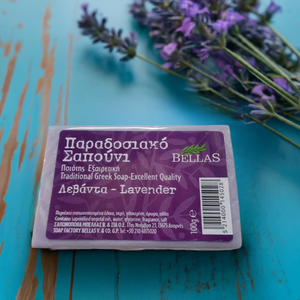 Lavender olive oil soap from Crete